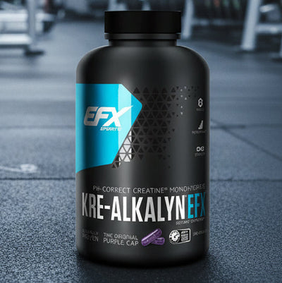 EFX Kre-Alkalyn Creatine Capsules – 240-Cap Bottle