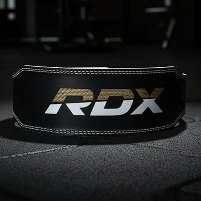 RDX Leather Weightlifting Belt – 4’’