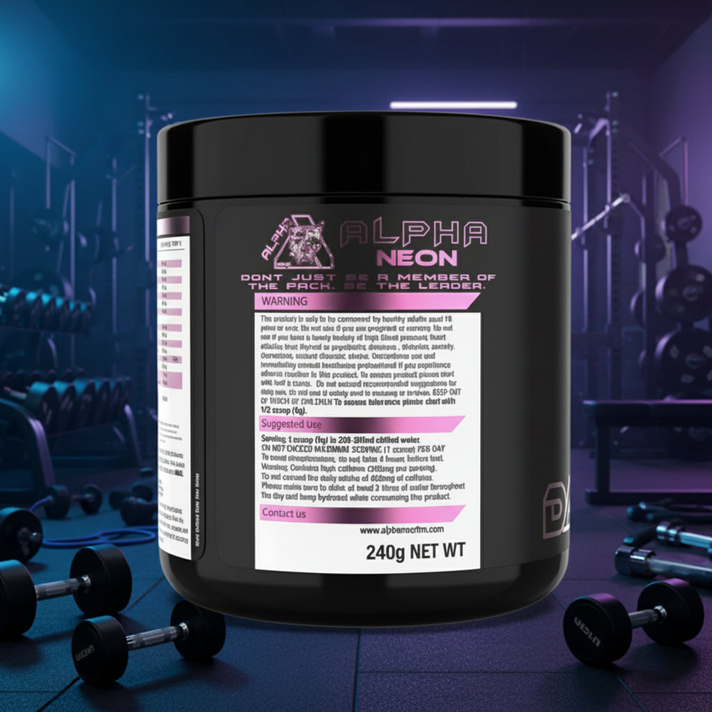 Alpha Neon Darkshred – 240g Tub