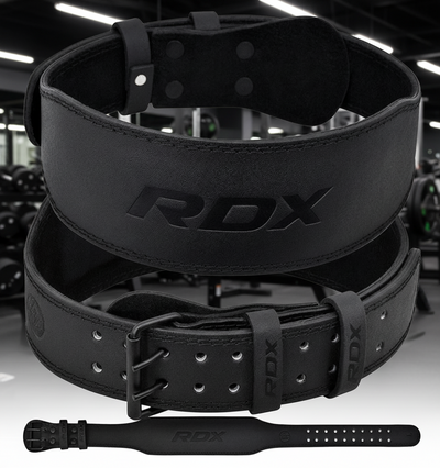 RDX Leather Weightlifting Belt – 6’’