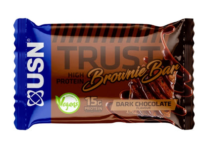 USN Trust Vegan Protein Brownie  (12×60g)