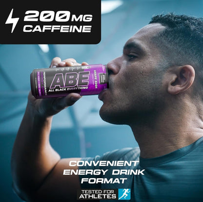 Applied Nutrition ABE pre workout cans 12 pack 330ml Grape soda