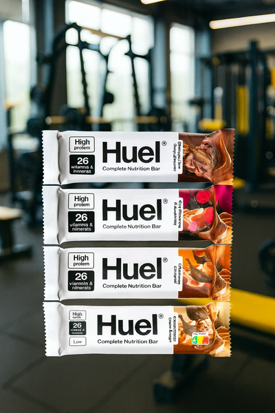 Huel Complete Nutrition High-Protein Bars – Plant-Based – 12-Bar Case (55g)