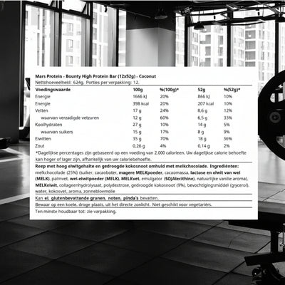 Bounty Protein Bars – 12-Bar Case (52g)