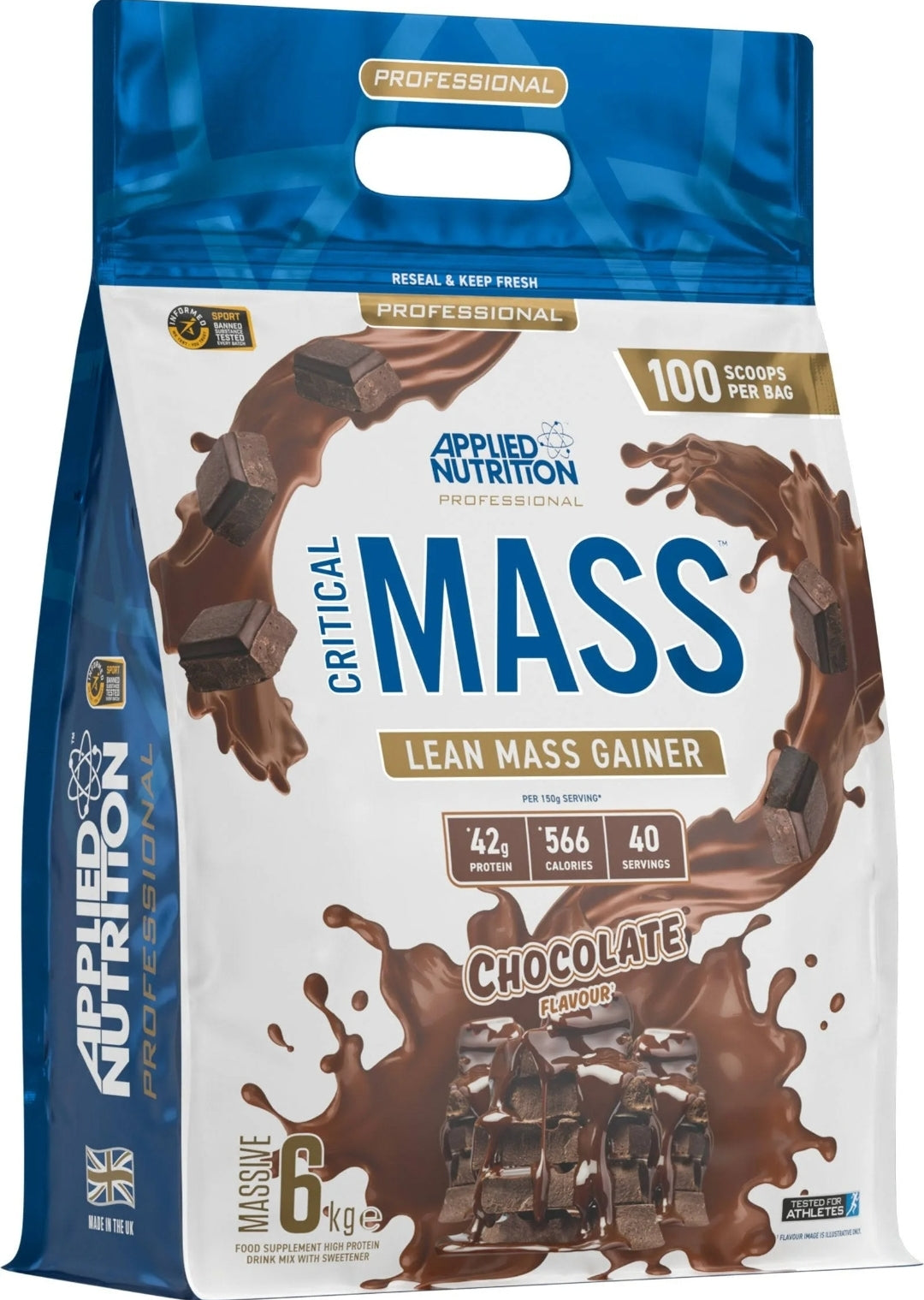 Applied Nutrition Critical Mass Protein Powder (6KG)