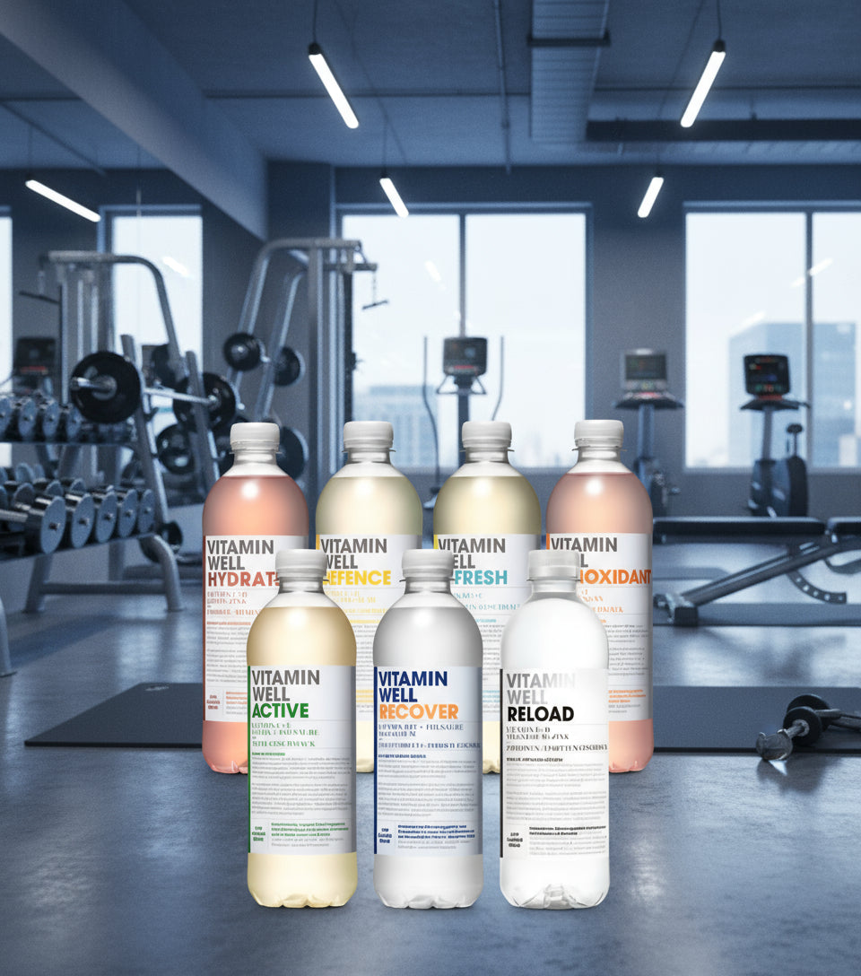 Vitamin Well Low-Calorie Flavoured Water – 12-Bottle Case (500ml)