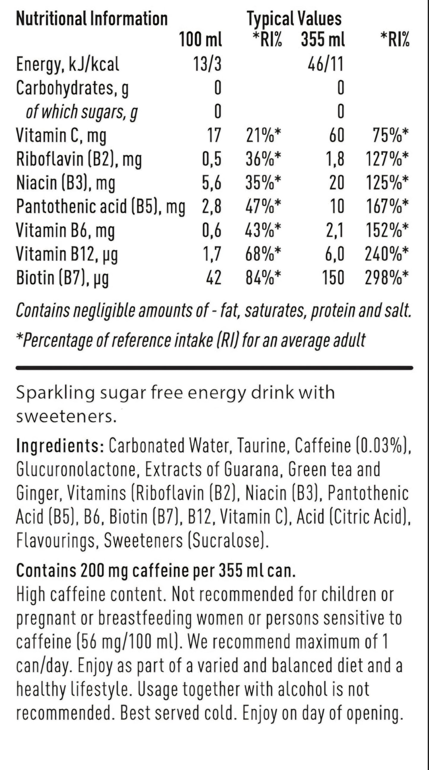 CELSIUS Refreshing Energy Drink, 355ml (Pack of 12) Fantasy VIBE Flavour