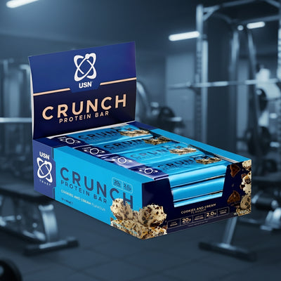 USN Trust Crunch Protein Bars – 12-Bar Case (60g) - Cookies & Cream