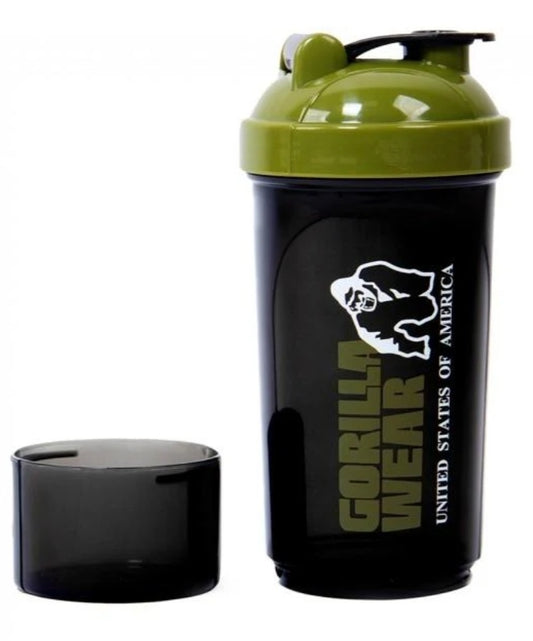 Gorilla Wear Shaker Compact  Black Army Green 1000ml