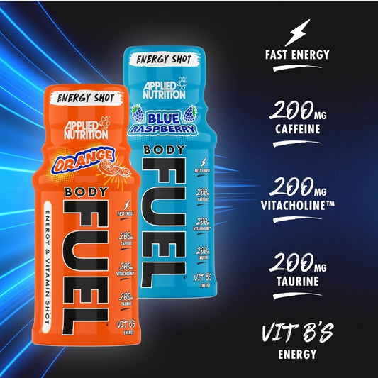 Applied Nutrition BodyFuel Energy Shot ( 12 x 60ml) 2 Flavourings
