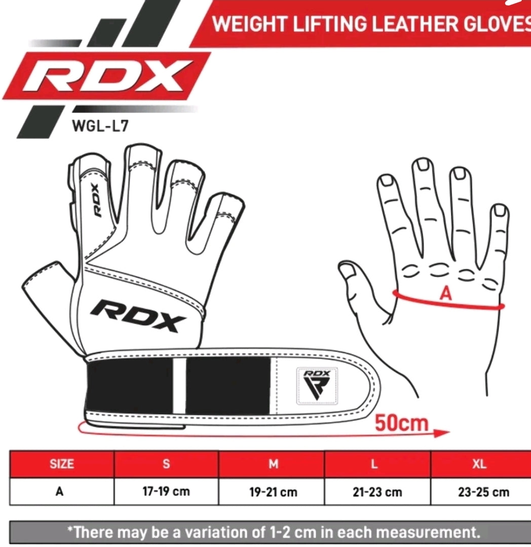 RDX Gym Glove Micro Plus (Red/Black)