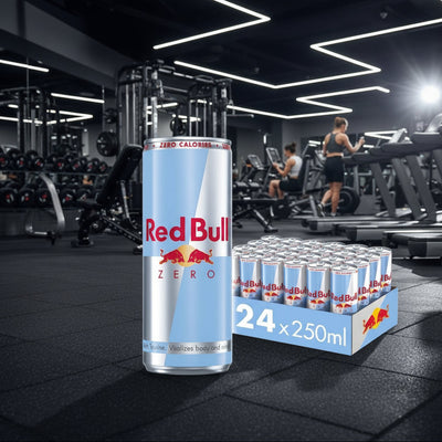 RedBull Energy Drink - 24/12 Packs - Zero