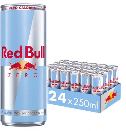 RedBull Energy Drink (24/12 Packs)