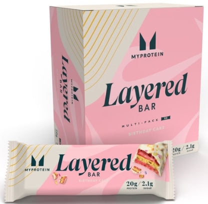 Myprotein Layered Protein Bars (12×60g)