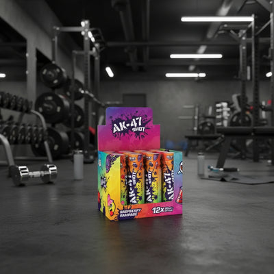 AK-47 Labs Energy Shots – 12-Bottle Case (80ml) - Raspberry Rampage