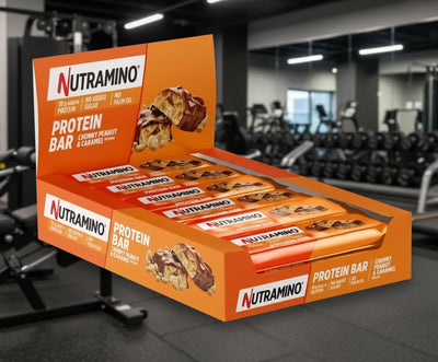 Nutramino Protein Bars – 12-Bar Case (55g) - Peanut Caramel