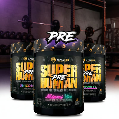 Alpha Lion SuperHuman Pre-Workout – 342.3g Tub