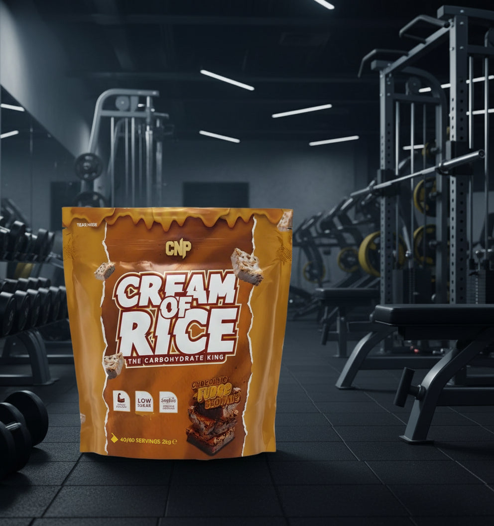 CNP Cream Of Rice – 2kg Bag - Chocolate Fudge Brownie