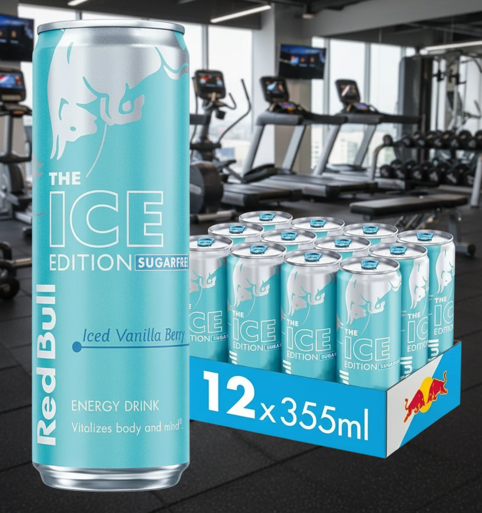 RedBull Energy Drink - 24/12 Packs - Iced Vanilla Berry