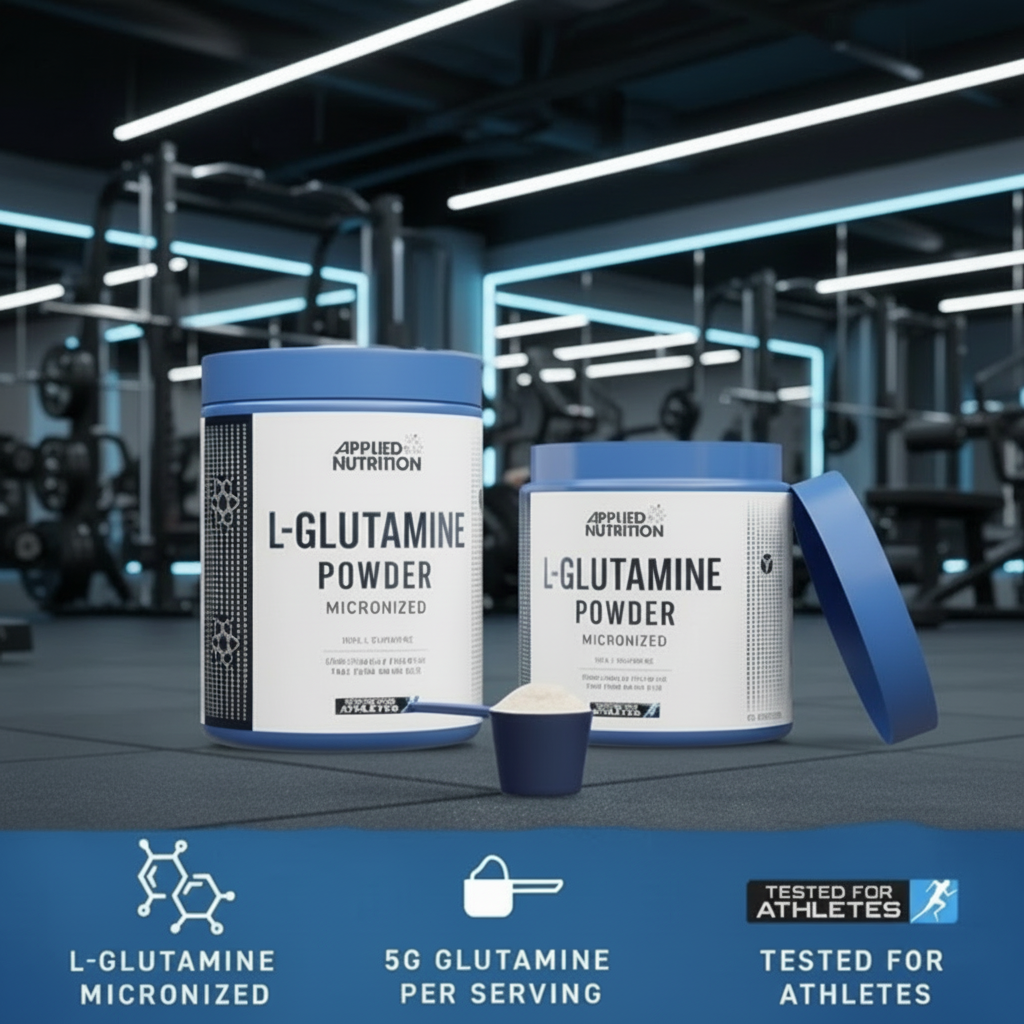 Applied Nutrition L-Glutamine - 250g/500g Tub