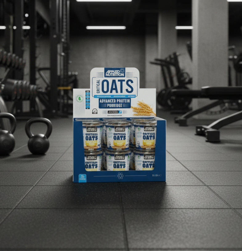 Applied Nutrition Critical Oats - Protein Porridge - 12x60g Tub