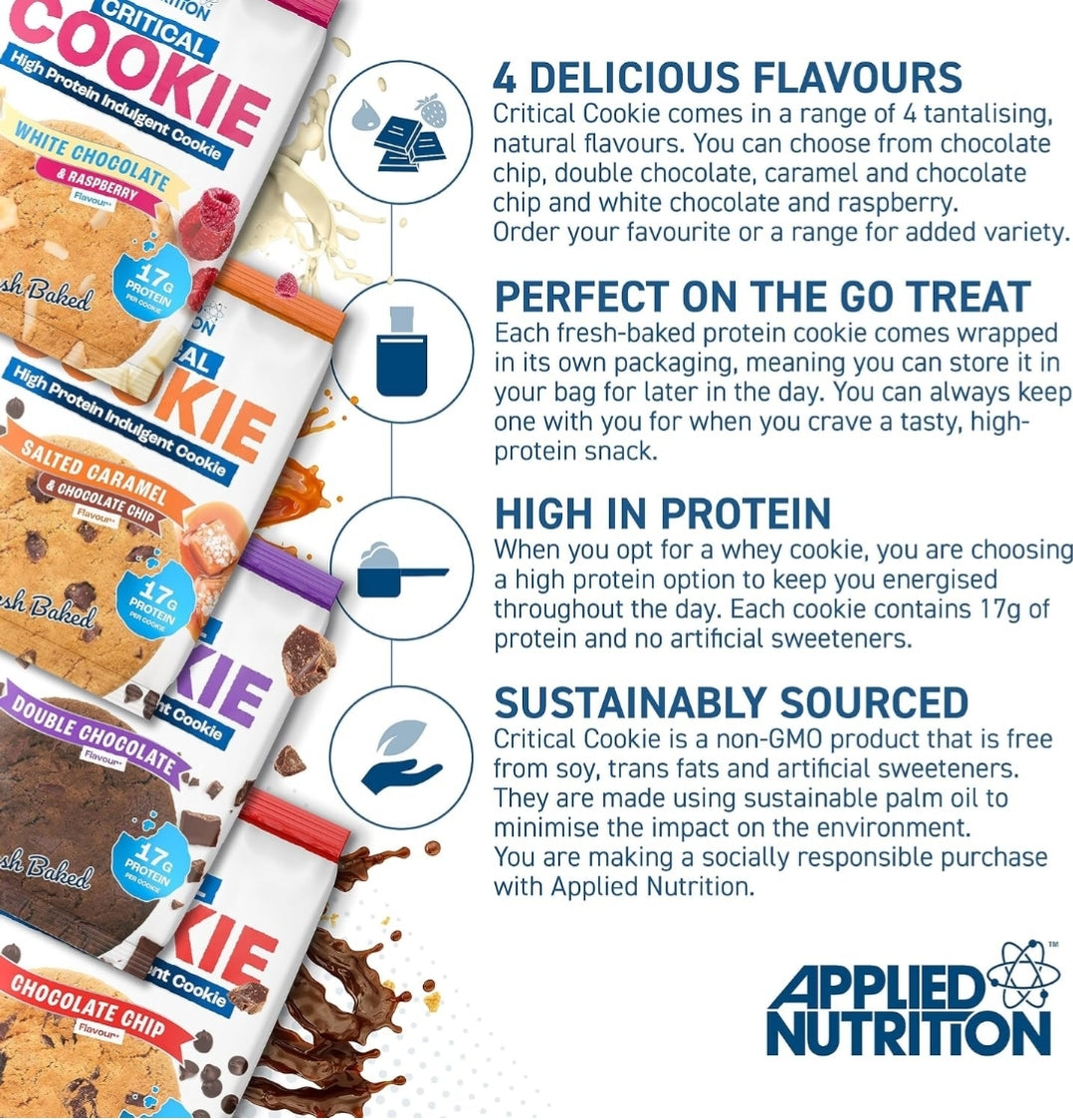 Applied Nutrition Critical Cookie (12x85g)