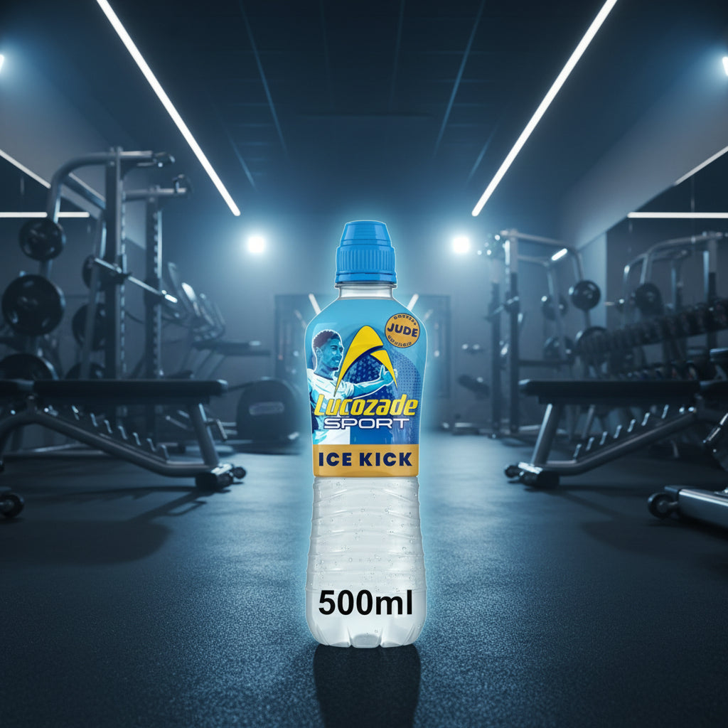 Lucozade Sport Isotonic Performance Fuel – 12-Bottle Case (500ml) - Ice Kick