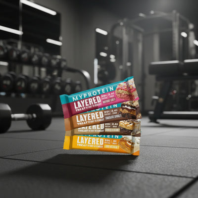 Myprotein Layered Protein Bars – 12-Bar Case (60g)