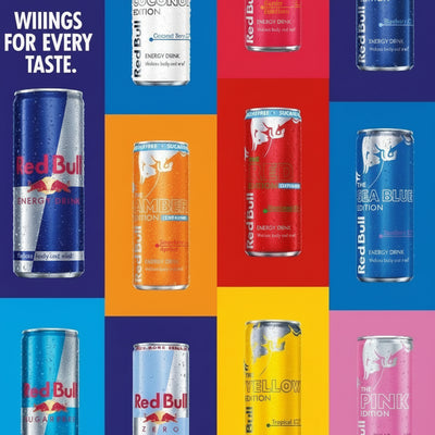 RedBull Energy Drink - 24/12 Packs