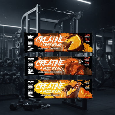Warrior Creatine & Protein Bars – 12-Bar Case (75g)