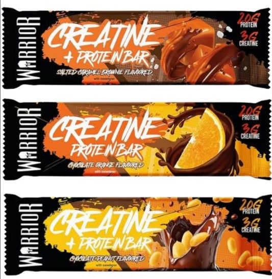 Warrior Creatine & Protein Bar (12×75g)