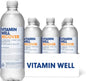 Vitamin Well, Flavoured water Packed with Vitamin C, D, Zinc, Biotin, Low Calorie  (12 x 500ml)