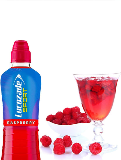 Lucozade Sport 500ml Isotonic Performance Fuel 12 Pack Bundle Raspberry Flavour