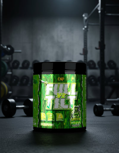 CNP Full Tilt V2 Pre-Workout – 570g Tub - Green Gummy Machine