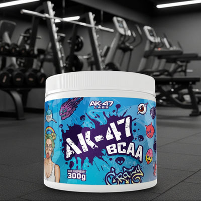 AK-47 Labs BCAA – 300g Tub - Blue Raspberry