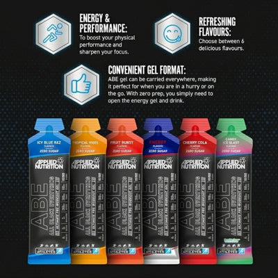 Applied Nutrition ABE Pre-Workout Gel – 20-Sachet Case (60g)