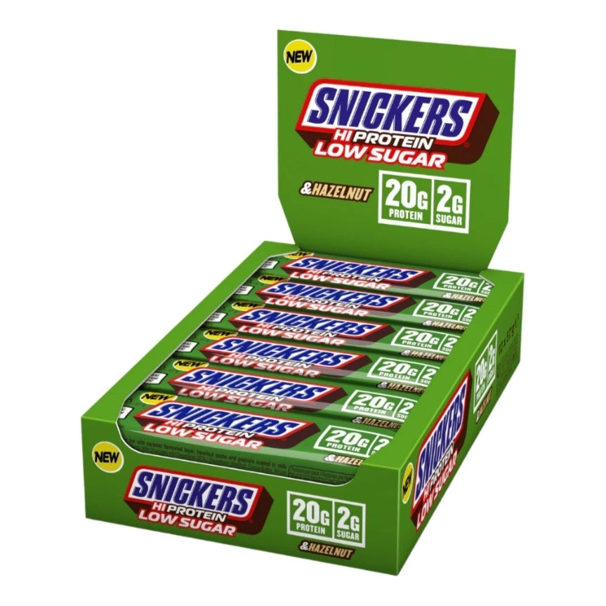Snickers Low Sugar Protein Bars (12×57g)