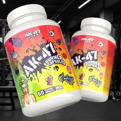 AK-47 Labs Burner Capsules – 60-Cap Bottle