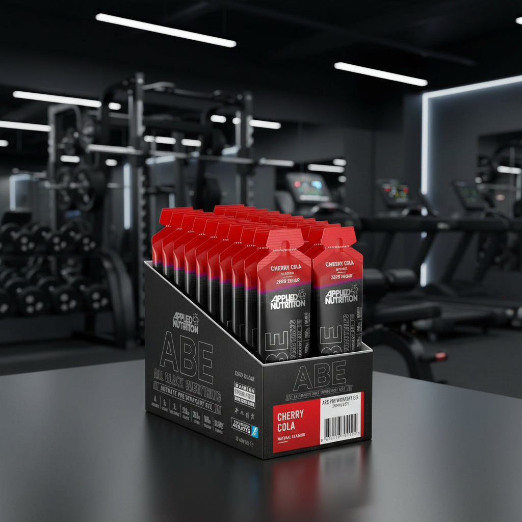 Applied Nutrition ABE Pre-Workout Gel – 20-Sachet Case (60g) - Cherry Cola