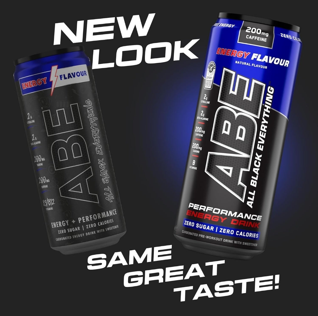 Applied Nutrition ABE pre workout cans 12 pack 330ml Energy flavour