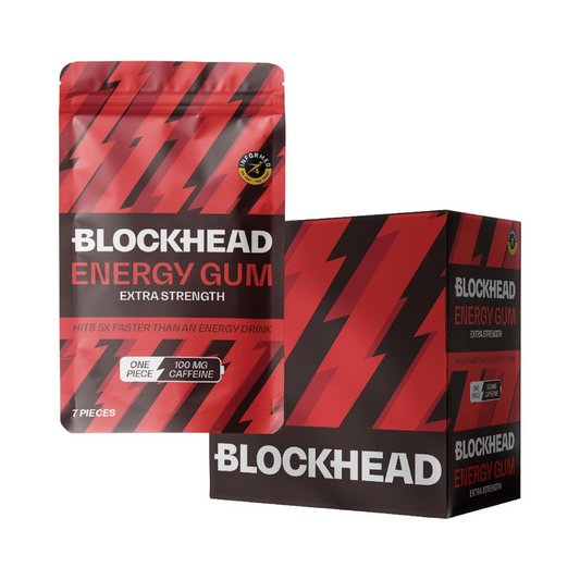 Blockhead Energy Gum Extra Strength (12×16.45)