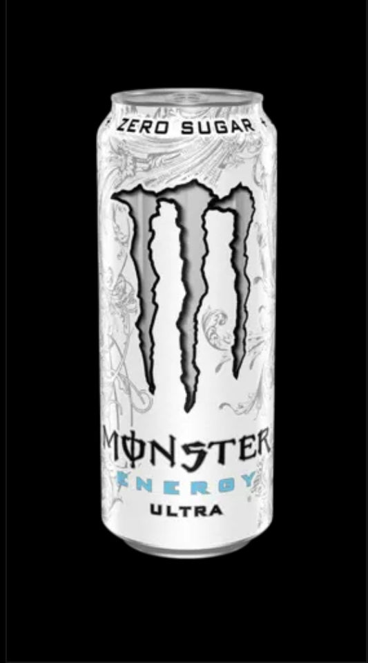 Monster Energy Ultra Drink Can (12 Pack) 500ml (Ultra White Flavour)