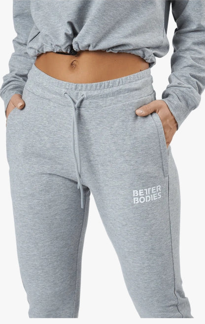 Better Bodies Emprie Joggers Black/Grey