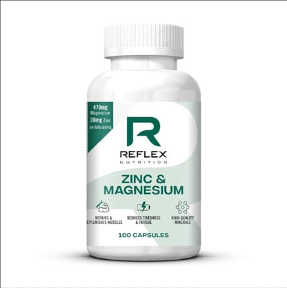 Reflex Nutrition Zinc & Magnesium (100 Caps)