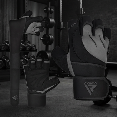 RDX Gym Glove Micro Plus – Black/Grey