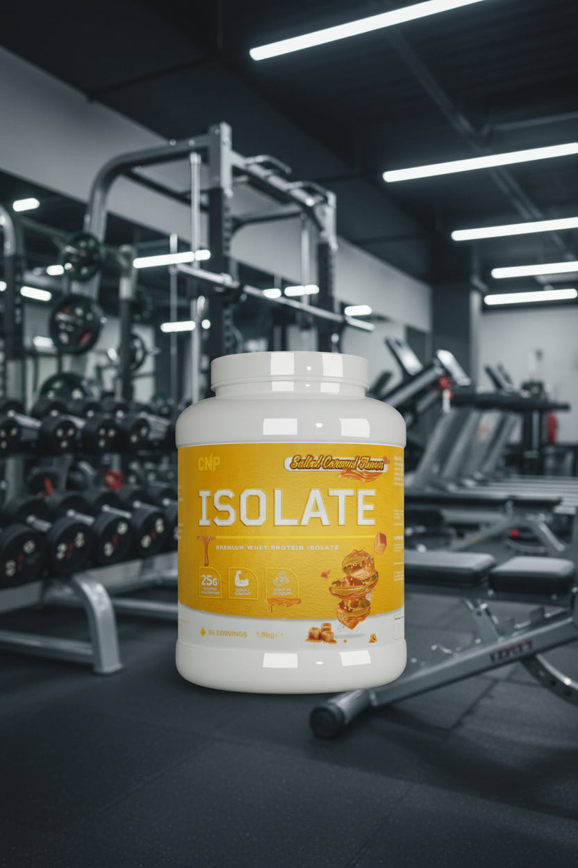 CNP Isolate Protein Powder – 1.8kg Tub - Salted Caramel