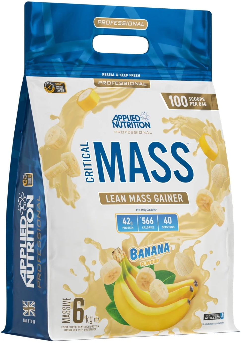 Applied Nutrition Critical Mass Protein Powder (6KG)