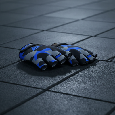 RDX Gym Gloves Sublimation F6 – Blue