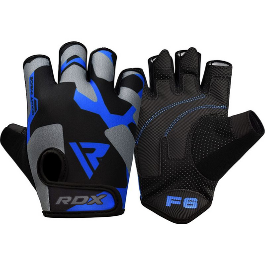 RDX Gym Gloves Sumblimation F6 (Blue)