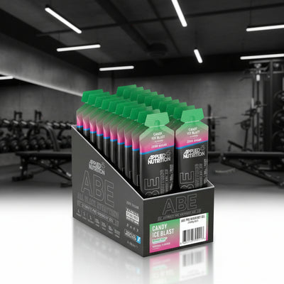 Applied Nutrition ABE Pre-Workout Gel – 20-Sachet Case (60g) - Candy Ice Blast